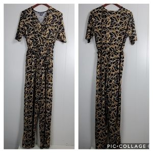 Kate & Mallory cross front romper